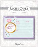 bride's recipe card set logo