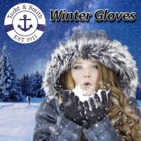 img 3 attached to Premium Yacht Smith Women's Gloves: Wholesale Men's Accessories & Mittens