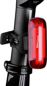 img 4 attached to 🚲 BikeSpark G3-35 lm Auto-Sensing Rear Light: Super Bright LED Bike Tail Light with Motion Sensor - USB Rechargeable & Water Resistant IPX5 - Made in Taiwan