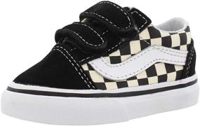 img 4 attached to Classic Vans Old Skool V Core Shoes for Toddlers - Unisex-Child Sizes Available