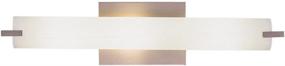 img 1 attached to 💡 George Kovacs Tube P5044-084, 3-Light Bath Fixture in Brushed Nickel