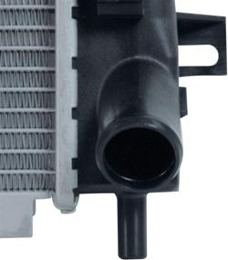 img 1 attached to TYC 2157 Plastic Aluminum Replacement 🚗 Radiator for Ford/Lincoln - High-Quality & Compatible