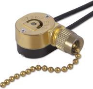 efficient ze-109m zing ear metal pull chain switch for ceiling fan & light control логотип