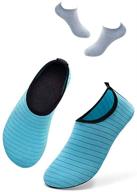 👟 idealglory water shoes: quick-dry slip-on aqua socks for yoga, beach sports, and swimming for women and men logo