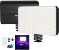 🎥 vijim vl120 pocket video light: dual color temperature soft light panel for on-camera usage | portable fill light for video shooting, livestreaming, vlogging & more! logo