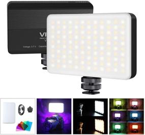 img 3 attached to 🎥 VIJIM VL120 Pocket Video Light: Dual Color Temperature Soft Light Panel for On-Camera Usage | Portable Fill Light for Video Shooting, Livestreaming, Vlogging & More!