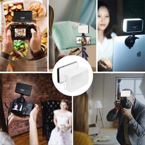 img 2 attached to 🎥 VIJIM VL120 Pocket Video Light: Dual Color Temperature Soft Light Panel for On-Camera Usage | Portable Fill Light for Video Shooting, Livestreaming, Vlogging & More!