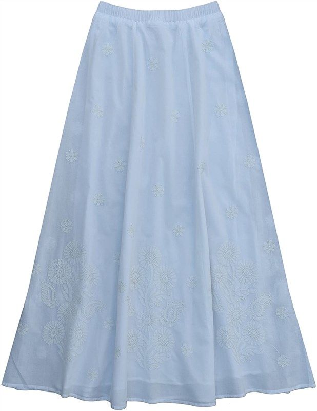 ayurvastram ila hand embroidered skirt women's clothing in skirts 로고
