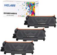 dell e515dw e515dn e514dw e310dw toner replacement (593-bbkd pvthg p7rmx)– high yield black, 2,600 pages, 3-pack by viclabs compatible e514dn e515dw e310dw logo