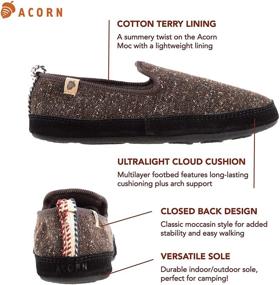 img 3 attached to Acorn Lightweight Bristol Loafer Medium Men's Shoes: Stylish Comfort for Active Gentlemen