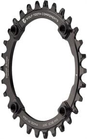 img 1 attached to 🐺 Wolf Tooth Components 104 BCD Chainring 30t: Unleash the Power of Drop-Stop Technology!