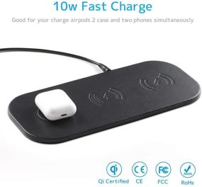 img 2 attached to Wireless Charging Kexm Qi Certified Ultra Slim