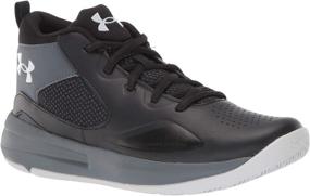 img 4 attached to Enhance Performance on the Court with Under Armour School Lockdown Basketball Girls' Shoes