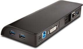 img 3 attached to 💻 Black Kensington SD4000 USB Docking Station - Universal 4K Compatibility (K33983AM)