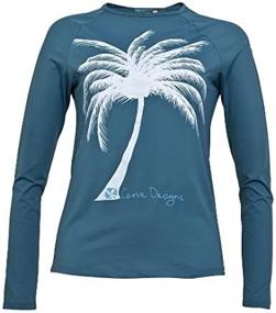 img 4 attached to CARVE Womens Sunset Raglan Small Women's Clothing for Swimsuits & Cover Ups