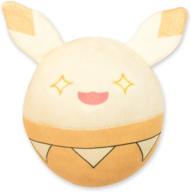 🐰 augwindy 5.1-inch genshin plush toy rabbit with bouncing bombs - soft stuffed doll, plushie pillow for game fans, cosplay props (star eyes, 5.1-inch) logo