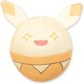 img 4 attached to 🐰 Augwindy 5.1-Inch Genshin Plush Toy Rabbit with Bouncing Bombs - Soft Stuffed Doll, Plushie Pillow for Game Fans, Cosplay Props (Star Eyes, 5.1-Inch)