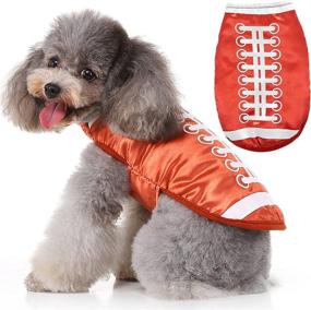 img 4 attached to Football Halloween Costumes Christmas Accessories Dogs