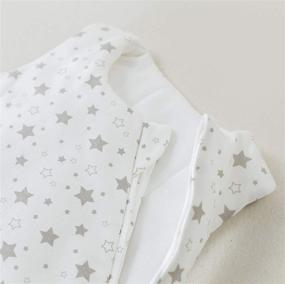 img 2 attached to 👶 Sleeveless Inverted Kids' Home Store: Chuchu Puff Sleeping Sleeve