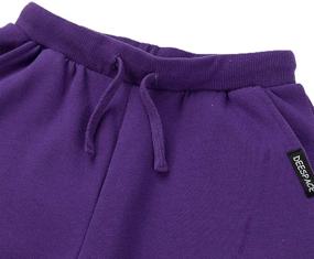 img 2 attached to DEESPACE Athletic Sweatpants with Drawstring for Girls (Ages 3-12) - Clothing for Pants & Capris