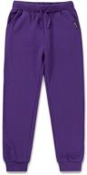 deespace athletic sweatpants with drawstring for girls (ages 3-12) - clothing for pants & capris logo