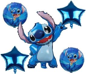 img 4 attached to 🎈 Живые шары Lilo и Stitch MC TTL: идеальное украшение для детских вечеринок и вечеринок для будущих мам!