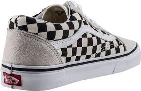 img 3 attached to 👟 Off White Checkerboard Trainers for Men by Vans - Fashion Sneakers