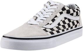 img 4 attached to 👟 Off White Checkerboard Trainers for Men by Vans - Fashion Sneakers