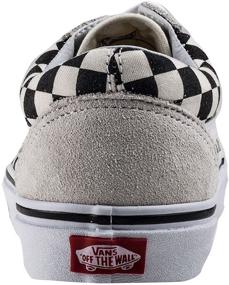 img 1 attached to 👟 Off White Checkerboard Trainers for Men by Vans - Fashion Sneakers