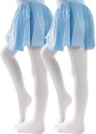 🩰 premium girls ballet dance tights: women's footed legging tights for optimal performance logo