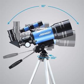 img 1 attached to 🔭 AOMEKIE 70mm Telescope for Kids & Astronomy Beginners with Phone Adapter & 3X Barlow Lens – Your Gateway to the Stars