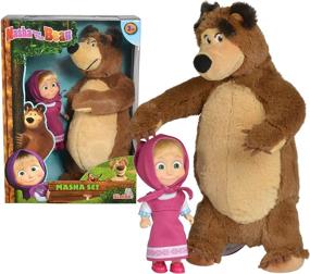 img 3 attached to 🐻 Masha Bear 109301072 Dolls Nylon: A Must-Have Toy for Kids!