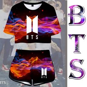 img 1 attached to Bangtan Casual T Shirt J Hope Support Boys' Clothing