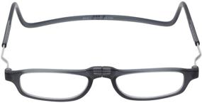 img 3 attached to 👓 Clic Magnetic XL Reading Glasses in Matte Grey +1.75: Stylish and Functional Eyewear for Enhanced Reading Experience