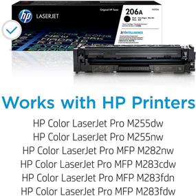 img 3 attached to 🖨️ HP 206A/W2110A Black Toner Cartridge: High-Quality Printing Solution