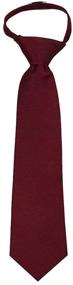 img 2 attached to 👔 Burgundy Infant Necktie Remove Boys' Accessories in Neckties - B VEL ADF 7