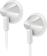 🎧 premium sound experience with philips she2100wt/28 white in-ear headphones logo