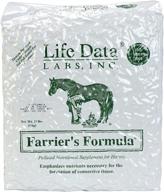 🐴 farrier's formula refill bag, 11 lbs: premium pelleted hoof and coat supplement for horses - top dress or standalone; 30 days supply logo