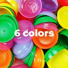 img 2 attached to Plastic Capsules Surprise Gumballs Containers Event & Party Supplies