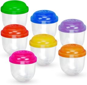 img 4 attached to Plastic Capsules Surprise Gumballs Containers Event & Party Supplies