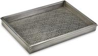 👢 versatile and stylish good directions 4205dz boot tray in dark zinc - organize and protect your floors логотип