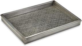 img 4 attached to 👢 Versatile and Stylish Good Directions 4205DZ Boot Tray in Dark Zinc - Organize and Protect Your Floors