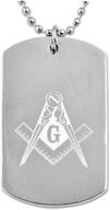 engraved square compass masonic necklace boys' jewelry and necklaces logo