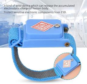 img 2 attached to 💙 Blue Static Cordless Anti Static Wrist Strap