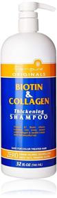 img 4 attached to 🔥 Renpure Originals Biotin & Collagen Thickening Shampoo - 32 Fl. Oz (Pack of 1): Enhance Hair Thickness and Volume