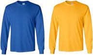 👕 gildan g5400 100% cotton long sleeve men's t-shirts & tanks logo