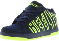 sparkling heelys split sneaker: black glitter girls' athletic shoes logo