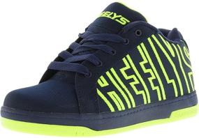 img 4 attached to Sparkling Heelys Split Sneaker: Black Glitter Girls' Athletic Shoes