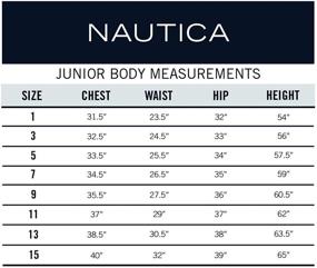 img 1 attached to 👖 Nautica Junior School Uniform Skinny Stretch Girls' Clothing, Pants & Capris