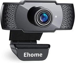 img 4 attached to 🎥 Ehome 1080P USB 2.0 Webcam with Microphone: Noise-Cancelling Plug and Play Web Camera for Video Calling, Online Classes, Conferencing, Streaming, Recording, and Gaming on Desktop PC and Laptops